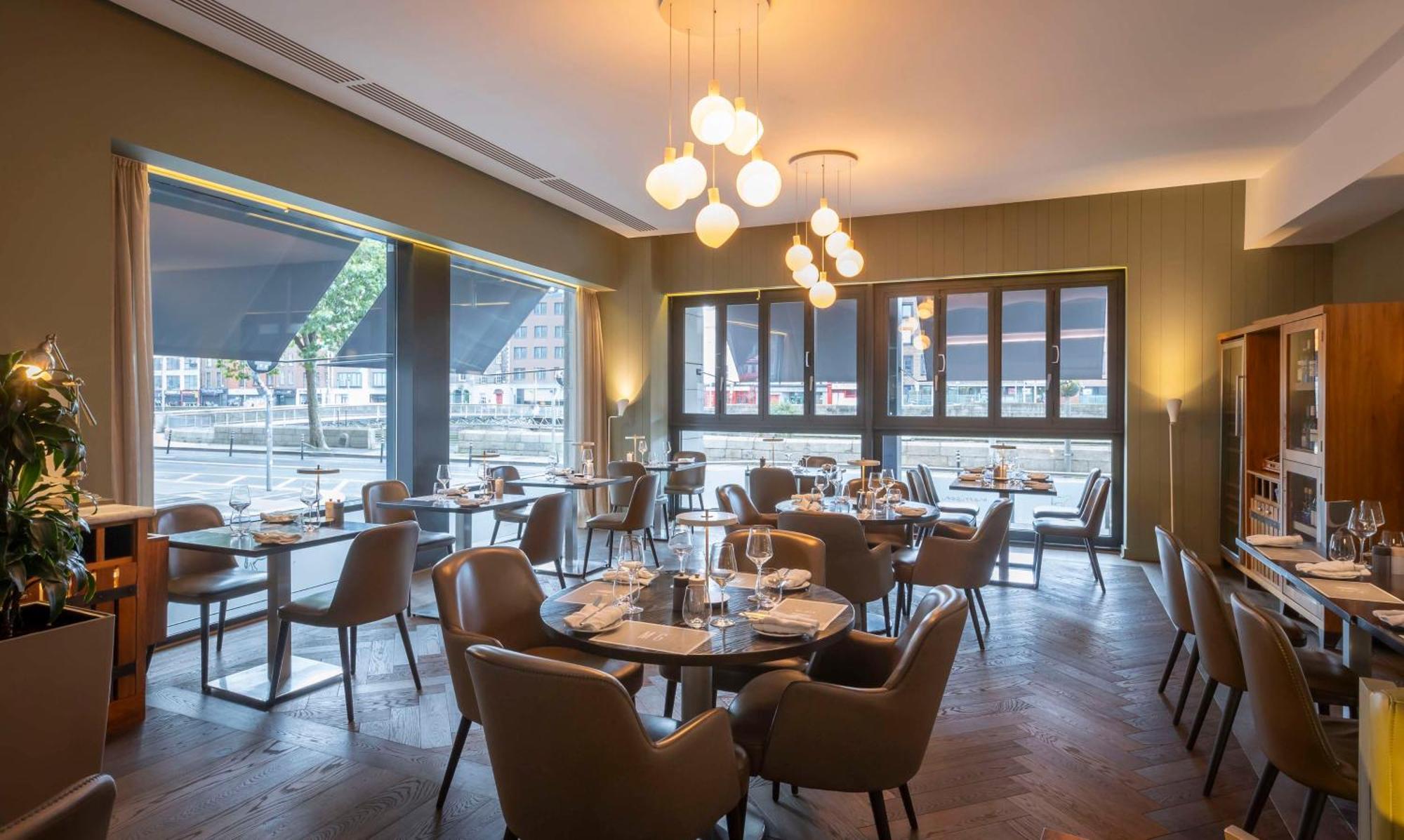 Hotel The Morrison Dublin, Curio Collection By Hilton Exteriér fotografie The interior of the restaurant
